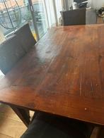 Tafel met stoelen te koop, Huis en Inrichting, Tafels | Eettafels, Ophalen, Gebruikt, Vijf personen of meer, 150 tot 200 cm
