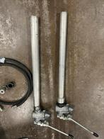 2x hevelpomp / vatenpomp 200 liter – industrieel – met slang, Ophalen