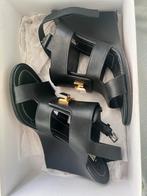 Balenciaga Lock Mule - Maat 38.5 zwart, Ophalen of Verzenden, Gedragen, Zwart, Sandalen of Muiltjes