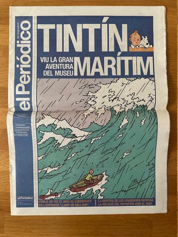 Kuifje maritiem - Bijlage Spaanse krant (12 pagina's) 2004 beschikbaar voor biedingen