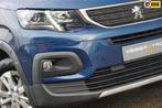 Peugeot Rifter 1.2 Puretech Allure - Deep Blue - Carplay/Cli, Auto's, Peugeot, Voorwielaandrijving, Gebruikt, Zwart, 1199 cc