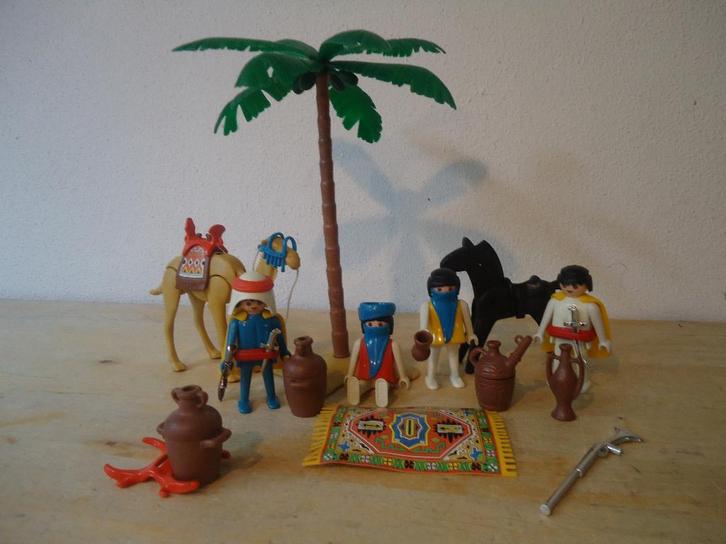 Leuke woestijn met kameel set Playmobil 3415 Bedoeienen, Kinderen en Baby's, Speelgoed | Playmobil, Zo goed als nieuw, Complete set