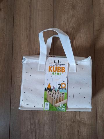 Houten spel kubb tbv goed doel beschikbaar voor biedingen