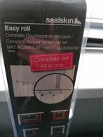 Sealskin Easyroll Douchegordijnstangset 90x90 mat aluminium, Verzamelen, Automaten | Overige, Nieuw, Ophalen