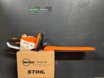 Gebruikte Stihl accuheggenschaar HSA56 50cm, Tuin en Terras, Heggenscharen, Ophalen, Gebruikt, Benzine, Stihl