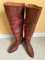 Pikolinos hoge bruine laarzen met stof. Maat 39, Hoge laarzen, Bruin, Ophalen of Verzenden, Zo goed als nieuw