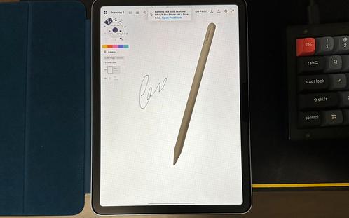 Ipad air 11 (M2), Computers en Software, Apple iPads, Zo goed als nieuw, Apple iPad Air, 11 inch, 128 GB, Blauw, Ophalen