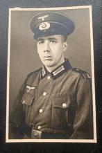 Duitse Soldaat Foto WOII, Verzamelen, Ophalen of Verzenden, Landmacht, Duitsland, Foto of Poster