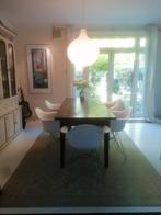 Houten Eettafel - 197x83 cm, Huis en Inrichting, Tafels | Eettafels, Ophalen, Gebruikt, 50 tot 100 cm, Landelijk