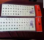 Lichtgevende Waterdicht Toetsenbord Stickers per vel €5,00, Ophalen of Verzenden, Overige indelingen, Nieuw