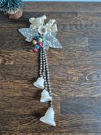Oude kerst ornament met bloem en belletjes 444, Diversen, Kerst, *, Gebruikt, *, Ophalen of Verzenden