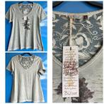 Shirt Bisque beige zandkleur xl, Bisque, Beige, Maat 42/44 (L), Nieuw