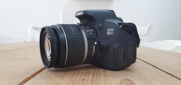 Canon EOS 700D 18-55mm spiegelreflex / DSLR camera beschikbaar voor biedingen