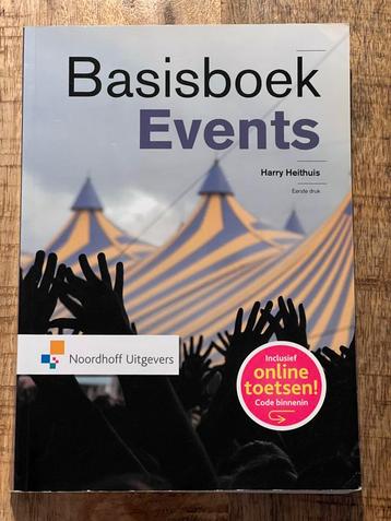 Basisboek Events - Harry Heithuis 1e druk beschikbaar voor biedingen