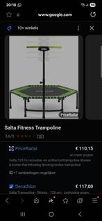 Fitness trampoline, Ophalen, Zo goed als nieuw