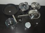 Potten, pannen en bakjes / Pots, pans and recipients, Huis en Inrichting, Ophalen, Gebruikt, Overige materialen, Pannenset