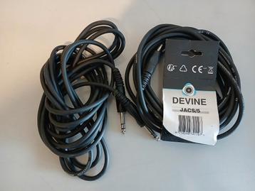 Nieuwe jack kabels 5 meter beschikbaar voor biedingen