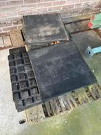Rubberen tegels, Tuin en Terras, Tegels en Klinkers, Ophalen, Gebruikt, -, -