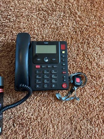 Fysic FX-3950 Alarmtelefoon Senioren + Alarmknop beschikbaar voor biedingen