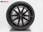 Porsche 21 inch Origineel velgen 911 992 met winterbanden, -, -, Banden en Velgen, 20 inch