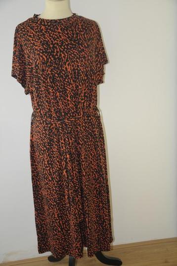 Mooie zwart met oranje jurk van Imagine, maat XL, ZGAN! beschikbaar voor biedingen