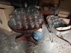 weckflessen en weckketel vintage kleine en grote flessen, Ophalen, Gebruikt