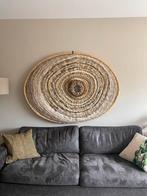 Handgemaakt Wandkleed Wol - Zand, Geel & Groen, Ophalen, Nieuw, Overig