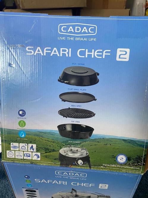 Cadac Safari Chef 2, Tuin en Terras, Gasbarbecues, Zo goed als nieuw, Verzenden