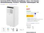 Inventum AC701 - Mobiele airconditioner - Airco - zgan, Witgoed en Apparatuur, Airco's, Ophalen of Verzenden, Timer, Zo goed als nieuw