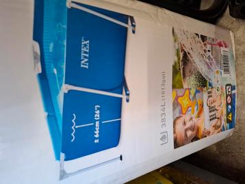 Intex zwembad geheel compleet met alles erbij  beschikbaar voor biedingen