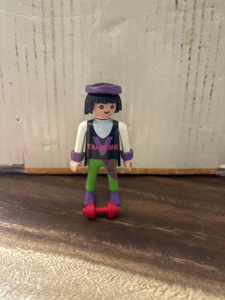 Playmobil - Bodybuilder (4518), Ophalen of Verzenden, Zo goed als nieuw, Los playmobil