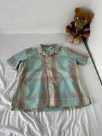 Levi’s short sleeve overhemd, Blauw, Ophalen of Verzenden, Zo goed als nieuw, Halswijdte 43/44 (XL)