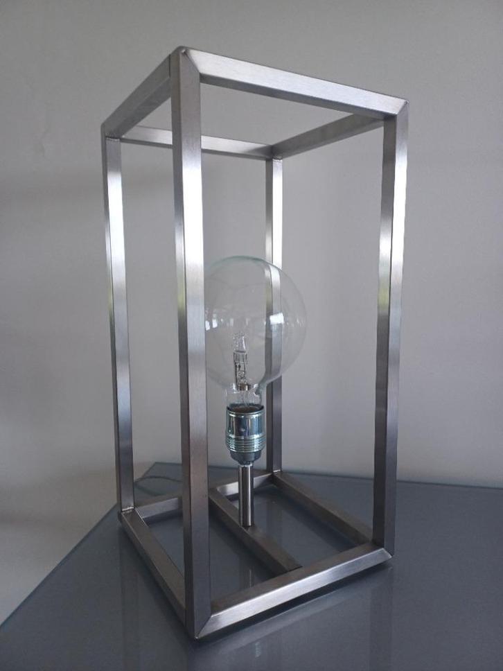 Dimbare lamp voor op tafel of kast, Huis en Inrichting, Lampen | Tafellampen, Zo goed als nieuw, Minder dan 50 cm, Metaal, Ophalen