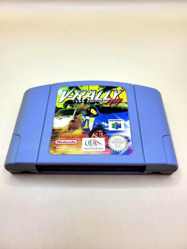 V Rally Edition 99 - Nintendo 64 - N64, Nintendo, Nintendo support, 1 speler, Racen en Vliegen