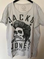 Shirtje van Jack en Jones maat M, Kleding | Heren, T-shirts, Maat 48/50 (M), Ophalen of Verzenden, Wit, Zo goed als nieuw