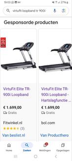 Virtufit TR 900-i Loopband - Zo Goed Als Nieuw!, Sport en Fitness, Fitnessapparatuur, Ophalen, Buik, Zo goed als nieuw, Metaal