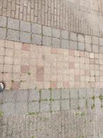 4 m2 terrastegels, 3 soorten, goede staat, gratis ophalen, Ophalen, Zo goed als nieuw, Minder dan 5 m², Beton