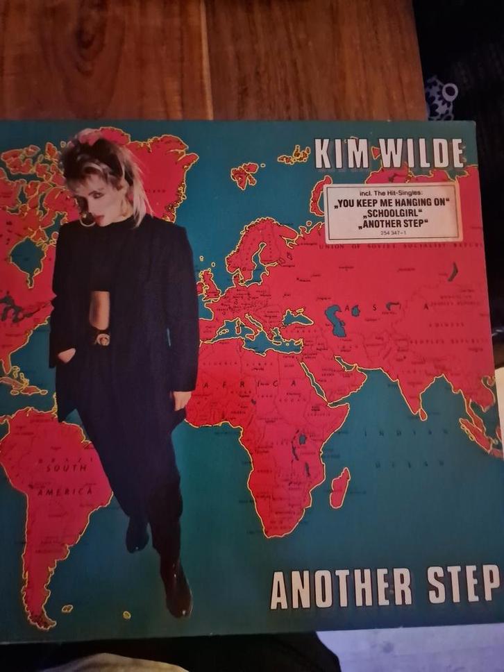 LP Kim Wilde - Another step vinyl, Cd's en Dvd's, Vinyl | Jazz en Blues, Zo goed als nieuw, Jazz, 1980 tot heden, Overige formaten