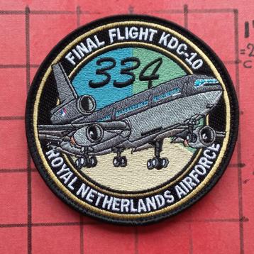 KLU LUCHTMACHT 334 SQN EINDHOVEN FINAL KDC-10 FLIGHT beschikbaar voor biedingen