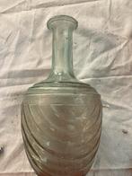 Antiek Glazen Vaasje - 25 cm, Ophalen of Verzenden
