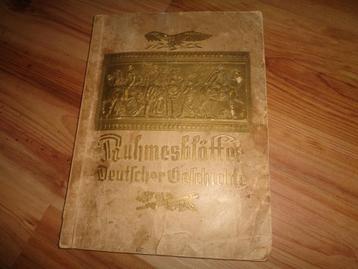 Ruhmesblätter Deutscher Geschichte verzamelalbum beschikbaar voor biedingen