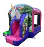 Te koop mooi springkussen Eenhoorn, Ophalen, Zo goed als nieuw, Overige