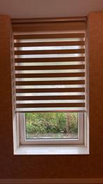 2x Veneta slim line duo rolgordijn verduisterend Beige, Huis en Inrichting, Stoffering | Gordijnen en Lamellen, Ophalen, Zo goed als nieuw