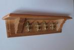 Hangende kapstok met haken 1:12, Verzamelen, Poppenhuizen en Toebehoren, Ophalen of Verzenden, Zo goed als nieuw, Decoratie