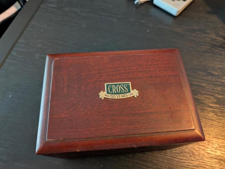 Cross Pennenbox 150 Jaar Jubileum, Verzamelen, Pennenverzamelingen, Ophalen of Verzenden