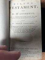 Het nieuwe testament 1835 Dr. M. Lutherus Do. Adolf Visscher, Ophalen of Verzenden, Bijbel