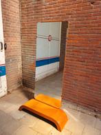 Vintage staande Spiegel., Huis en Inrichting, Badkamer | Badkamermeubels, Ophalen, Gebruikt, Overige typen, 50 tot 100 cm