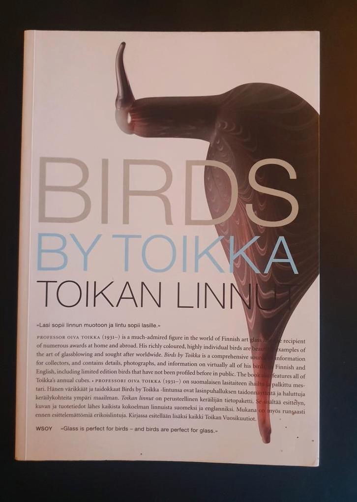 Birds - by Toikka ( Toikan Linnut ) glaskunst Finland vogel, Antiek en Kunst, Kunst | Designobjecten, Ophalen of Verzenden