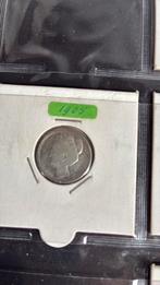 25 cent 1905 zilver Wilhelmina, Postzegels en Munten, Munten | Nederland, Ophalen of Verzenden, Koningin Wilhelmina, 25 cent, Zilver