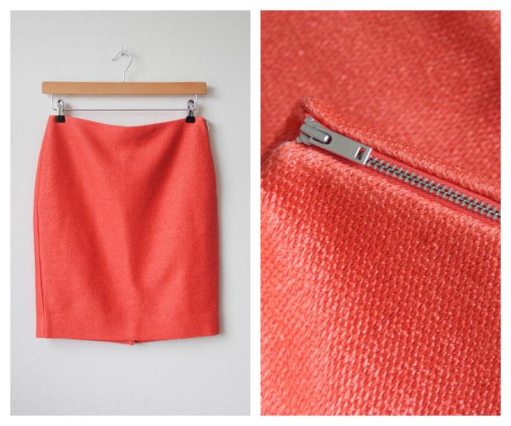 COS - NIEUW / prachtige koraal oranje roze rok / maat 38, Kleding | Dames, Rokken, Nieuw, Maat 38/40 (M), Oranje, Boven de knie